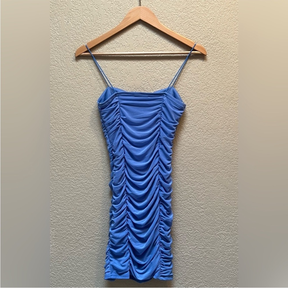 Forever 21 Light Blue Mini Adjustable Dress Women's Size Small / 5